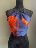 Embroidery  Halter top