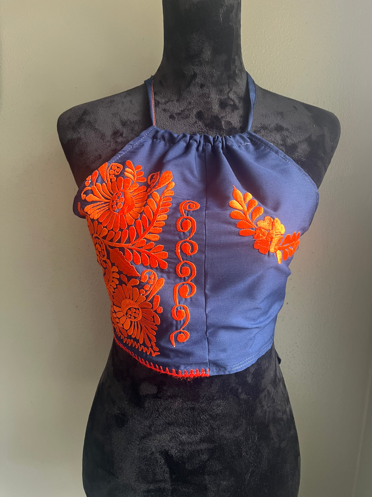 Embroidery  Halter top