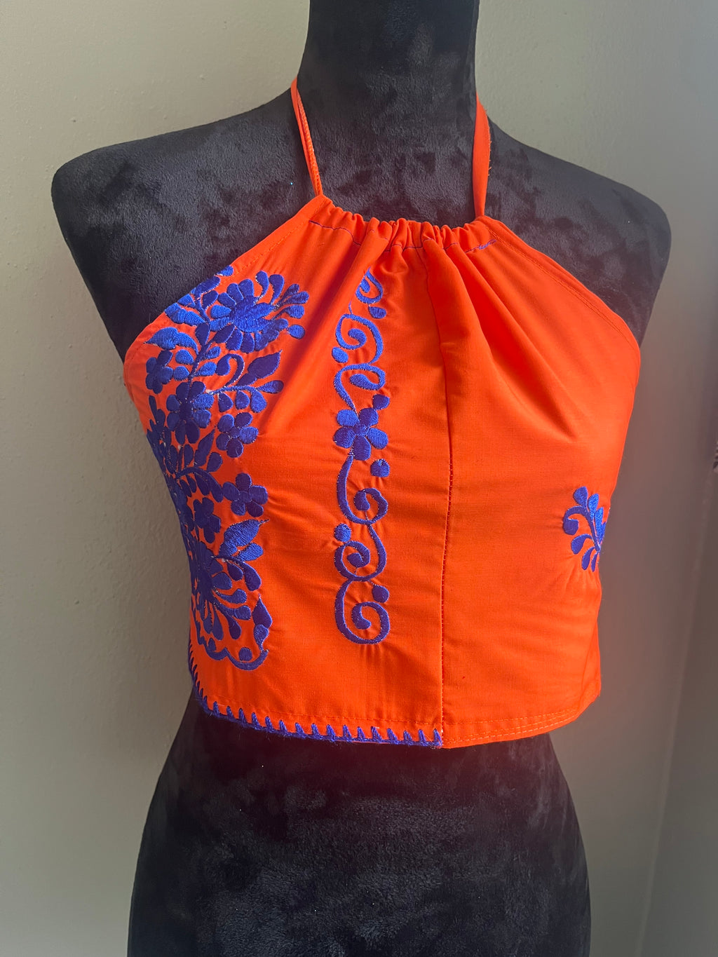 Embroidery  Halter top